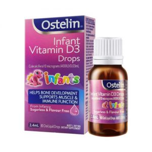 vitamin d3 ostelin trẻ sơ sinh