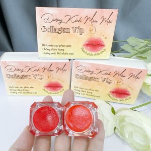 Dưỡng kích màu môi collagen